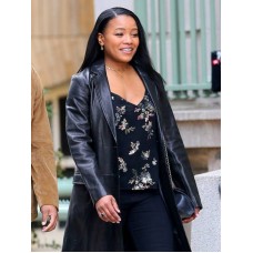 A Journal for Jordan Chanté Adams Leather Coat